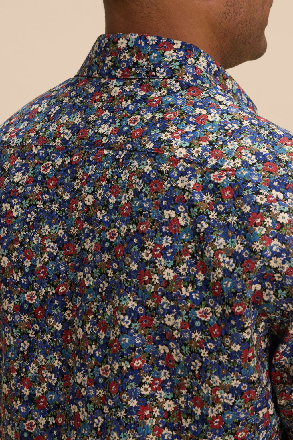 Micro-wale Corduroy Flowers