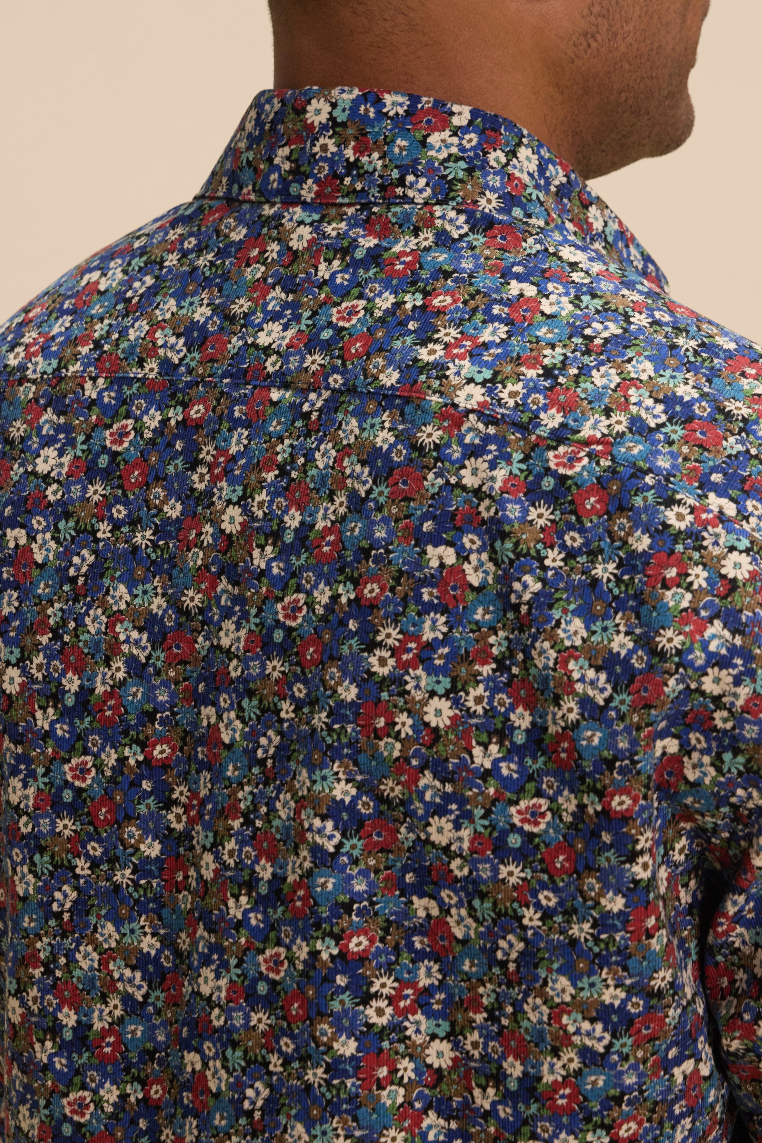 Micro-wale Corduroy Flowers