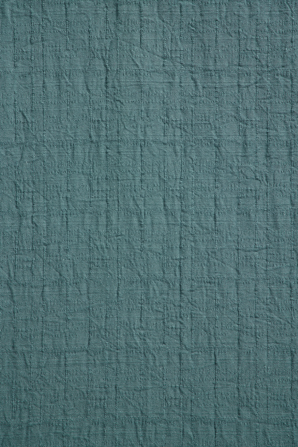 Kasumi Grid Cypress fabric swatch