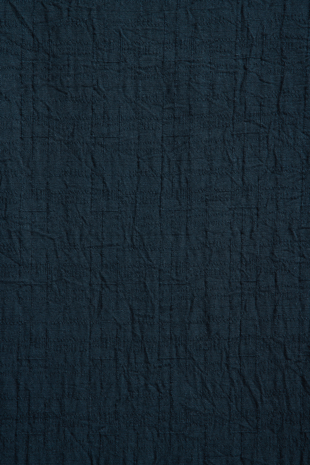 Kasumi Grid Indigo fabric swatch