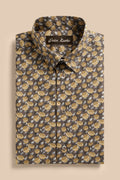 Lotus shirt, flat lay
