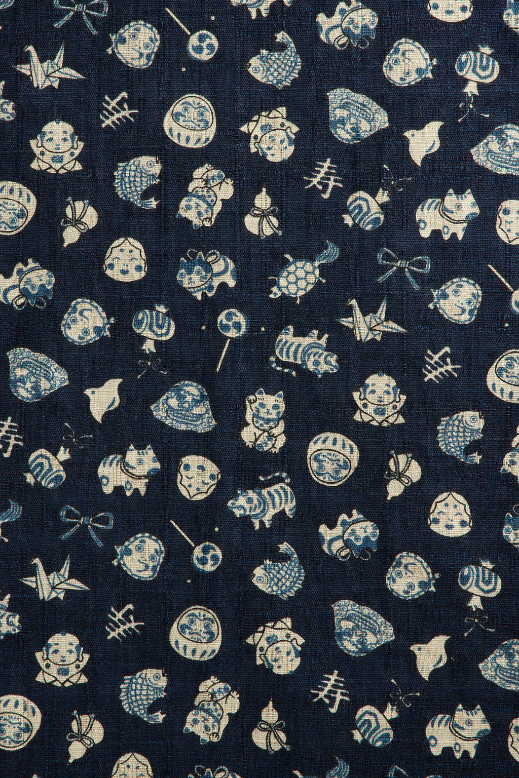 Lucky Icons fabric swatch