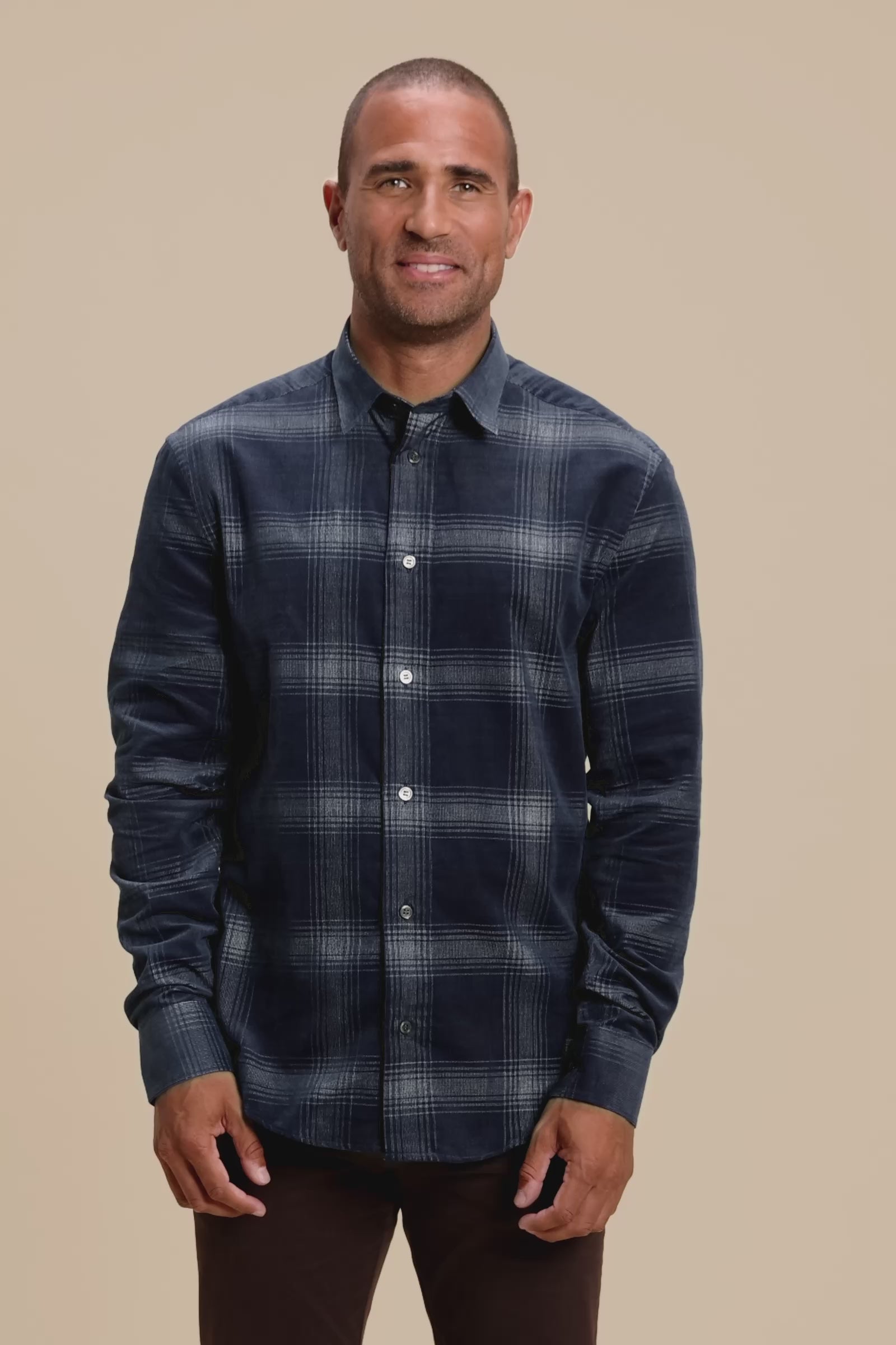 Indigo Check